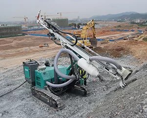 黃山孔山重工KS168潛孔鉆機 工程設(shè)計中的高效鉆孔利器